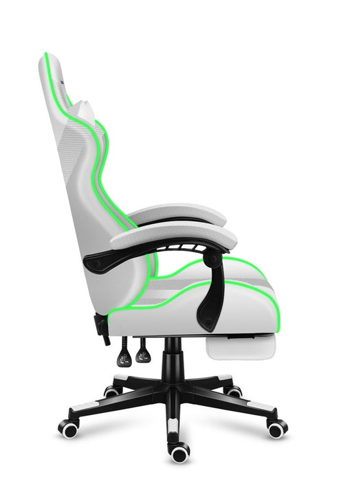 HUZARO FORCE 4.7 RGB White GAMING CHAIR