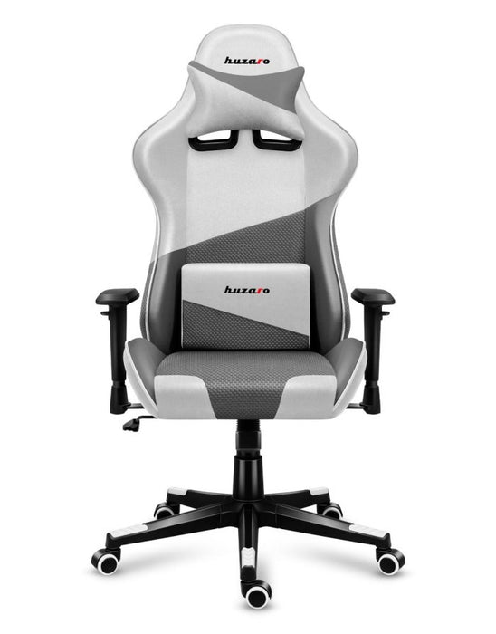 Huzaro Force 6.2 PC gaming chair Bucket (cradle) seat Grey, White
