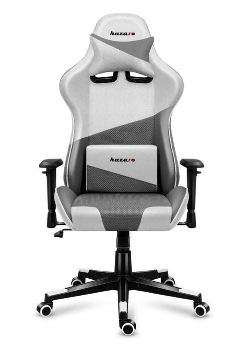 Huzaro Force 6.2 PC gaming chair Bucket (cradle) seat Grey, White