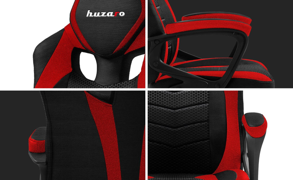 Huzaro FORCE 2.5 Red Mesh gaming chair