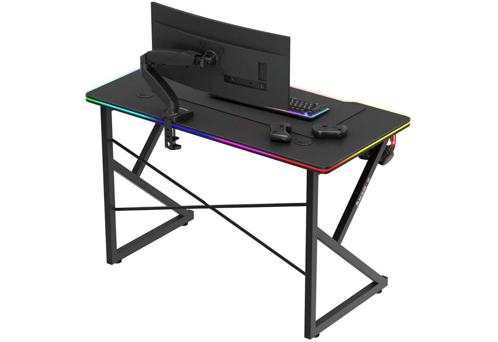 Huzaro Hero 1.7 RGB Black - gaming table