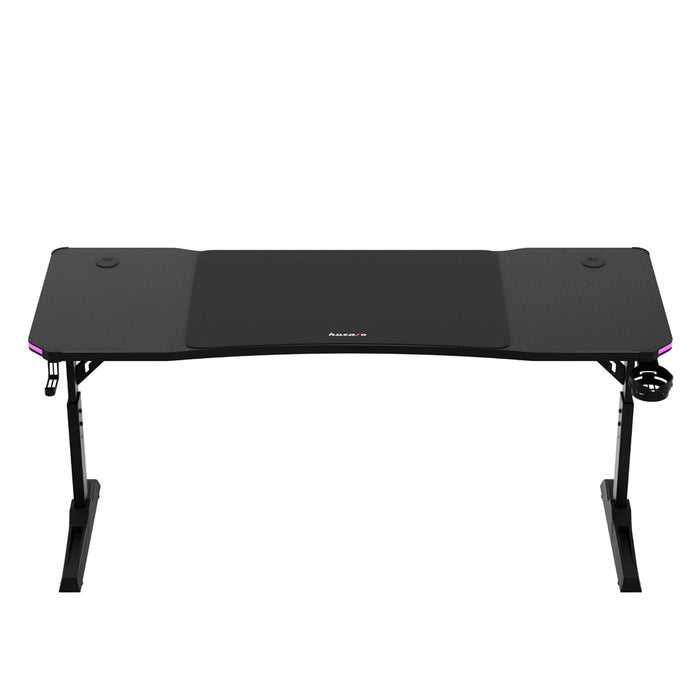 Huzaro Hero 4.6 RGB Black Gaming Desk