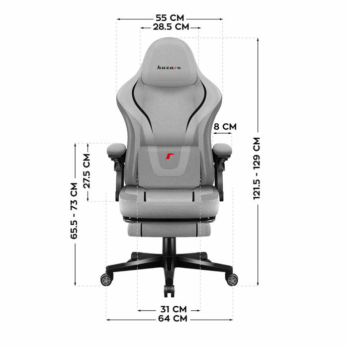 Gaming Chair Huzaro HZ-FORCE 4.6 GREY