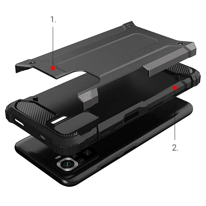Hybrid Armor armored hybrid case cover Xiaomi Redmi Note 11 Pro+ 5G (China) / 11 Pro 5G (China) / Mi11i HyperCharge