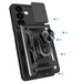 Hybrid Armor Camshield armored case for Samsung Galaxy S24+ with camera cover - black - Cell phone cases