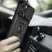 Hybrid Armor Camshield case for iPhone 13 armored case with camera cover blue - Cell phone cases and covers<<<HurtelXML
