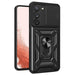 Hybrid Armor Camshield case for Samsung Galaxy S23+ armored cover with camera cover black - Cell phone cases