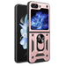 Hybrid Armor Camshield Case for Z Flip 5 5G with Camera Protector - Pink - Cell phone cases and covers<<<HurtelXML