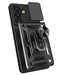 Hybrid Armor Camshield Case with Stand and Camera Cover for OnePlus Nord 4 5G - Black - Cell phone cases