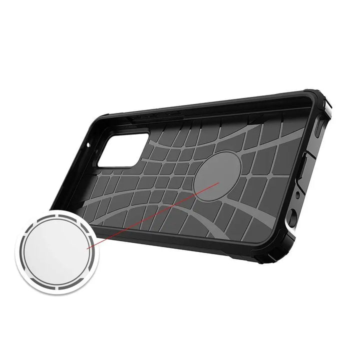 Hybrid Armor Case for Samsung Galaxy A36 - Black - Cell phone cases and covers<<<HurtelXML