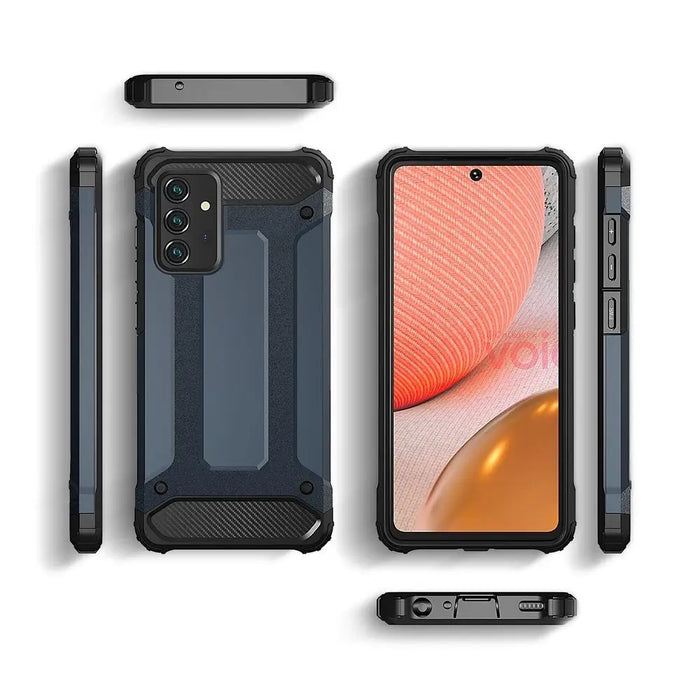 Hybrid Armor Case for Samsung Galaxy A36 - Black - Cell phone cases and covers<<<HurtelXML