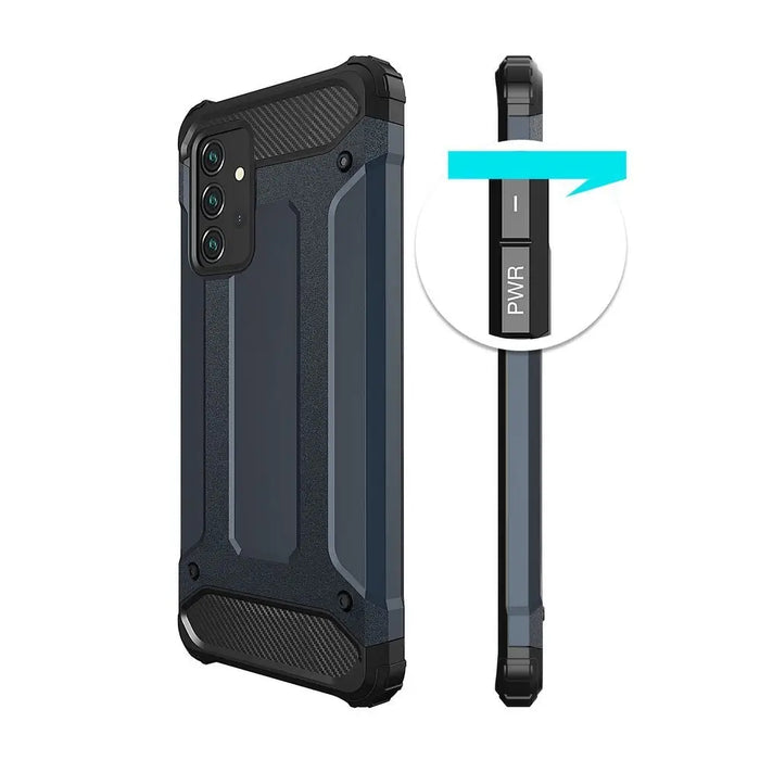 Hybrid Armor Case for Samsung Galaxy A36 - Blue - Cell phone cases and covers<<<HurtelXML