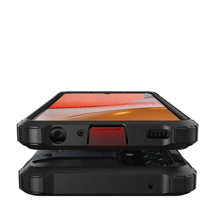 Hybrid Armor Case for Samsung Galaxy A56 - Black - Cell phone cases and covers<<<HurtelXML