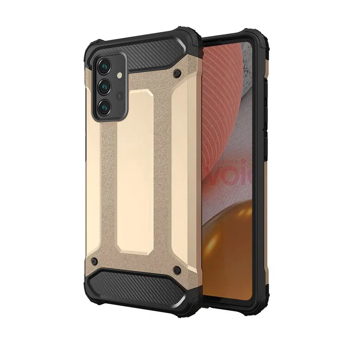 Hybrid Armor Case for Samsung Galaxy A56 - Gold - Cell phone cases and covers<<<HurtelXML