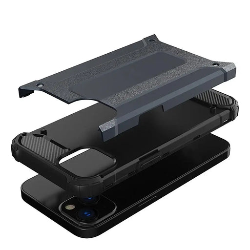Hybrid Armor case iPhone 14 armored hybrid case black - Cell phone cases and covers<<<HurtelXML
