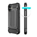 Hybrid Armor Case Tough Rugged Cover for iPhone 12 Pro Max black - Cell phone cases and covers<<<HurtelXML