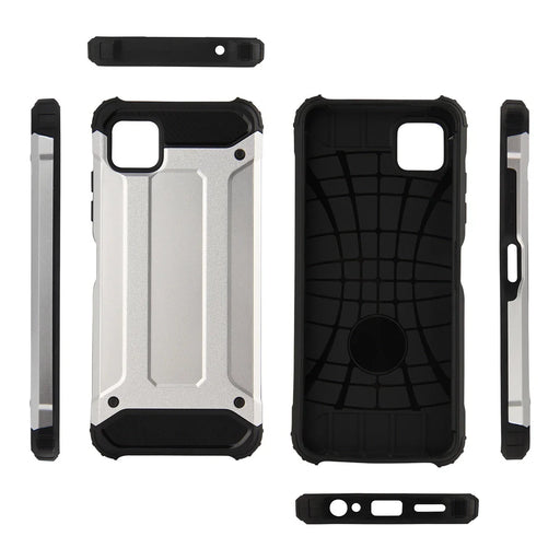 Hybrid Armor Case Tough Rugged Cover for Samsung Galaxy A22 5G black - Cell phone cases and covers<<<HurtelXML