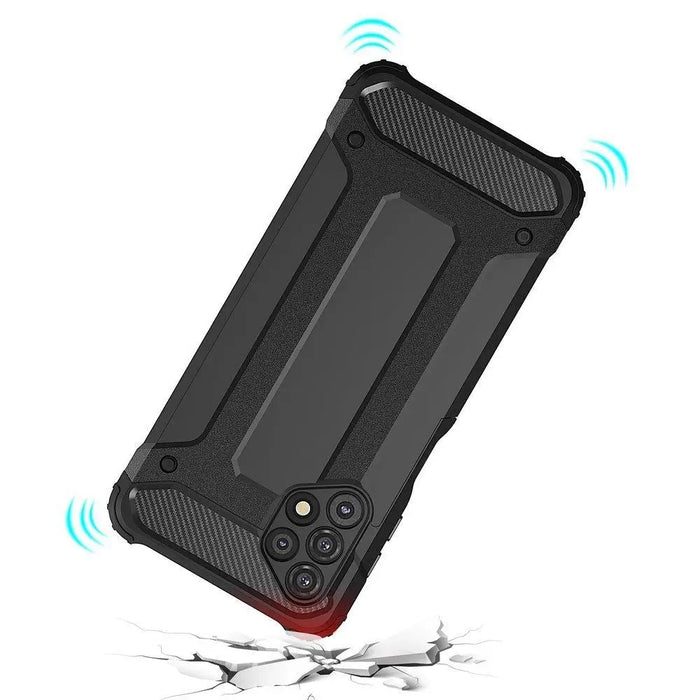 Hybrid Armor Case Tough Rugged Cover for Samsung Galaxy A53 5G blue - Cell phone cases and covers<<<HurtelXML
