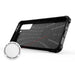 Hybrid Armor Case Tough Rugged Cover for Samsung Galaxy S22 Ultra black - Cell phone cases and covers<<<HurtelXML