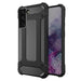 Hybrid Armor Case Tough Rugged Cover for Samsung Galaxy S22 Ultra black - Cell phone cases and covers<<<HurtelXML