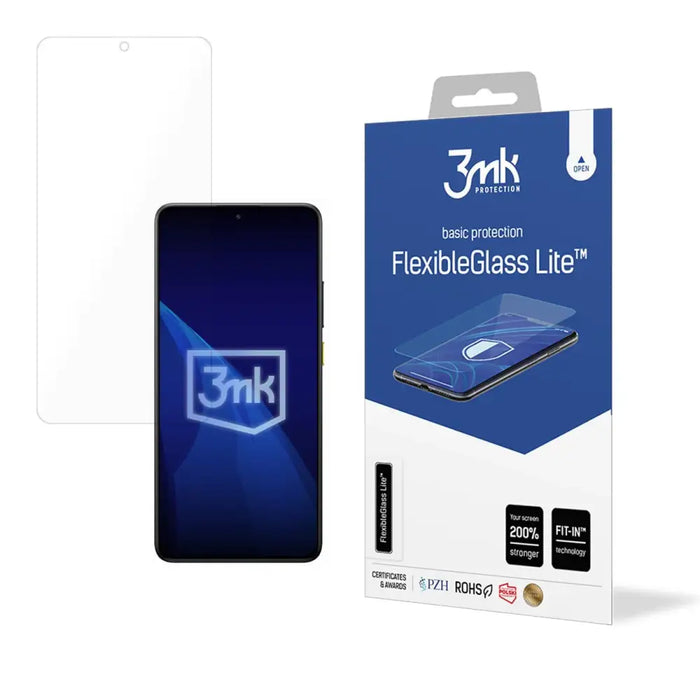 Hybrid glass 3mk FlexibleGlass Lite™ for Xiaomi Poco X7 Pro - Cell phone tempered glass<<<HurtelXML