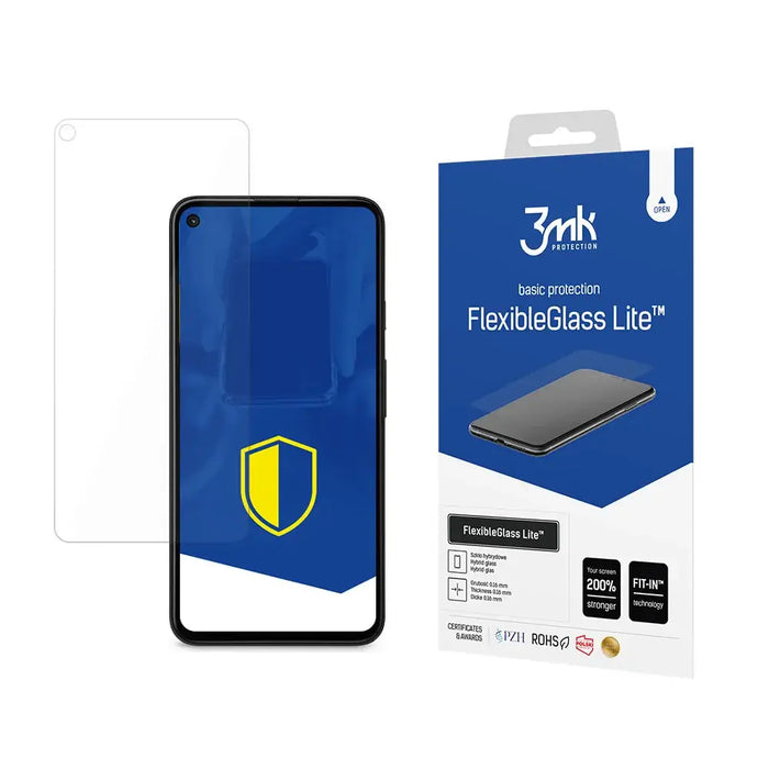 Hybrid Glass 3mk FlexibleGlass Lite™ on Google Pixel 4a - Cell phone tempered glass<<<HurtelXML