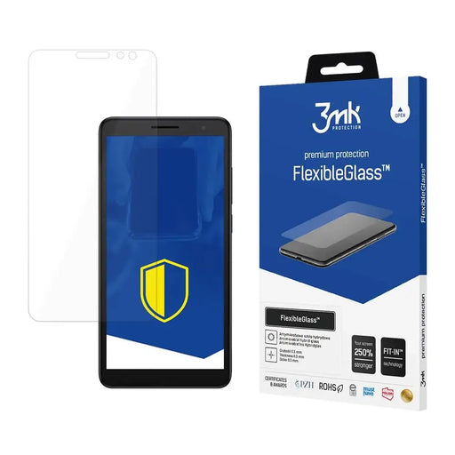 Hybrid glass 3mk FlexibleGlass™ on Alcatel 1B 2022 - Cell phone tempered glass<<<HurtelXML