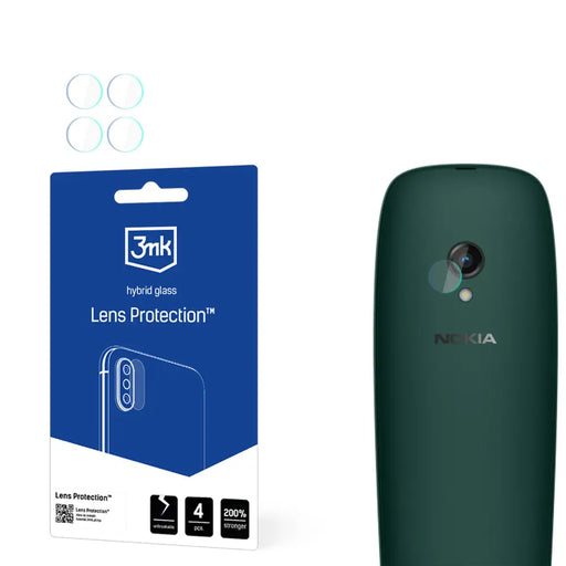 Hybrid Glass for Camera Lens 3mk Lens Protection for Nokia 6310 (2024) - *Kategoria tymczasowa<<<HurtelXML