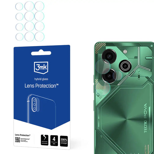 Hybrid Glass for Camera Lens 3mk Lens Protection for Tecno POVA 6 Pro - *Kategoria tymczasowa<<<HurtelXML
