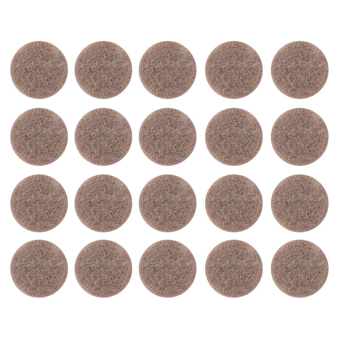 FELT ROUND PAD IN BLISTER 20PCS. HYDERON PFK-17B