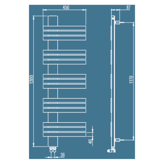 BATHROOM LINER ALUMINUM HYDRO TERM NEW GUARDIAN 15