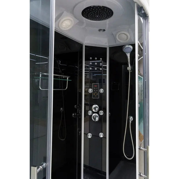 HYDROMASSAGE SHOWER CABIN 120X80 INTER CERAMIC 876L - Хидромасажни парни и сауна кабини<<<Душкабини и