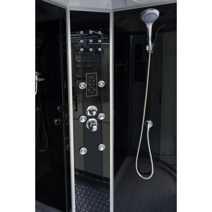 HYDROMASSAGE SHOWER CABIN 120X80 INTER CERAMIC 876L - Хидромасажни парни и сауна кабини<<<Душкабини и