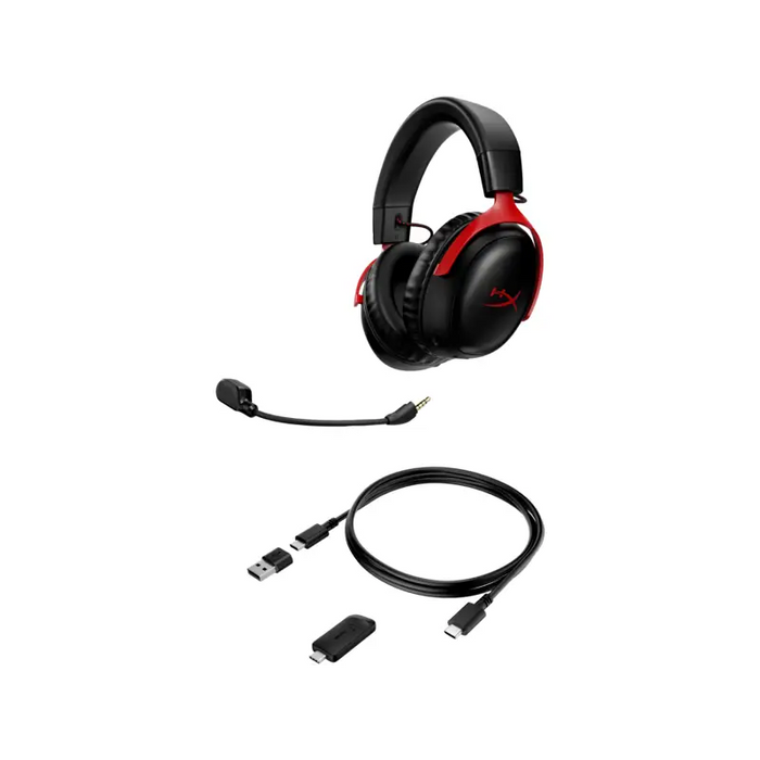 HyperX Gaming Headset Cloud III Wireless Microphone Black/Red - Геймърски слушалки<<<Геймърска