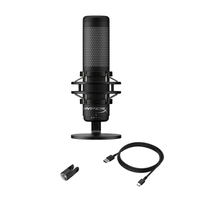 HyperX QuadCast S Desktop Microphone - Микрофони<<<Компютърна периферия<<<ValiAPI