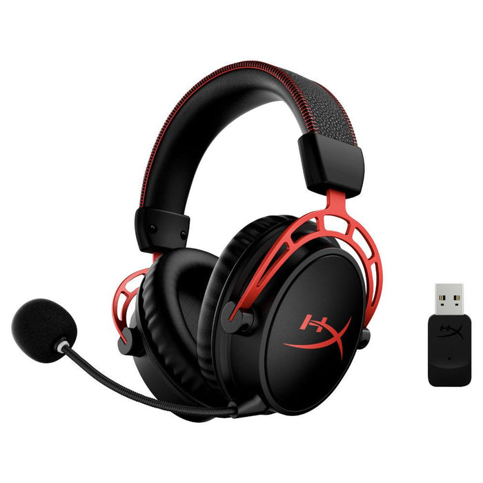 HyperX Cloud Alpha Wireless Gaming Headset, Black/Red