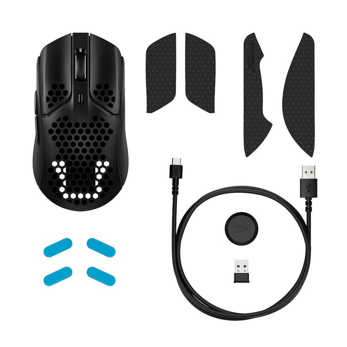 Gaming mouse HyperX Pulsefire Haste, Wireless, RGB, USB, Black Red