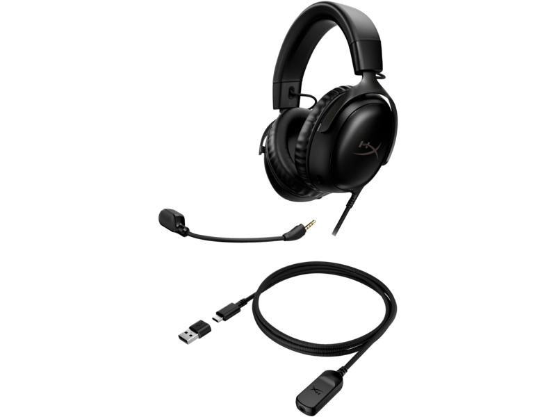 HP HyperX Cloud III gamer headset Black