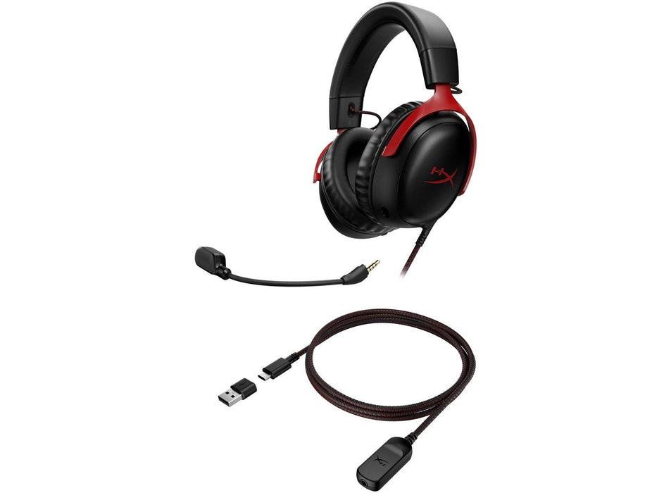 HP HyperX Cloud III gamer headset BLK/RED