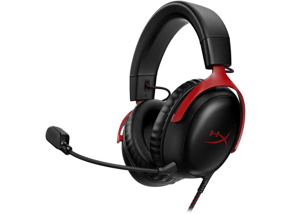 HP HyperX Cloud III gamer headset BLK/RED