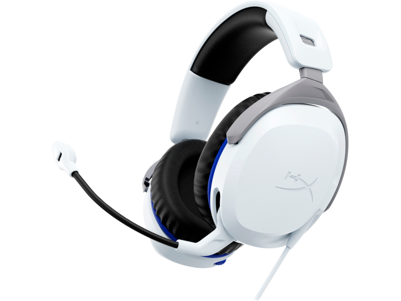 HyperX Cloud Stinger Gaming Headset for PS5/PS4 3.5mm Jack with Microphone, White