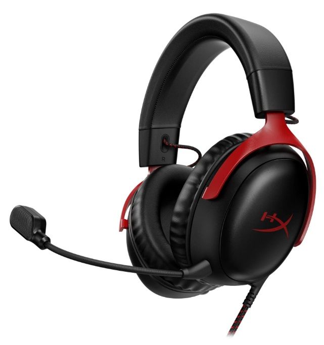 HP HyperX Cloud III gamer headset BLK/RED