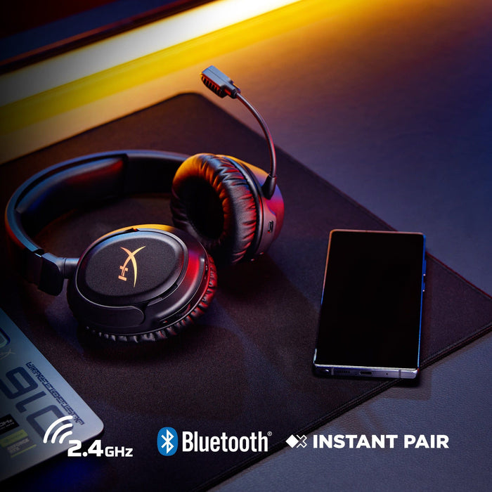 Headphones HYPERX CLOUD FLIGHT 2 BLACK B5VC4AA Customizable RGB