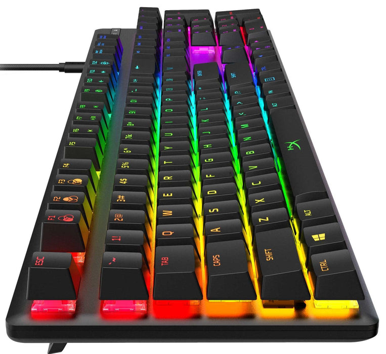 Механична клавиатура HyperX - Alloy Origins, HyperX Aqua, RGB, черна