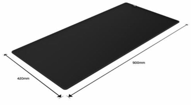 HP HyperX Pulsefire Mouse pad Black XL