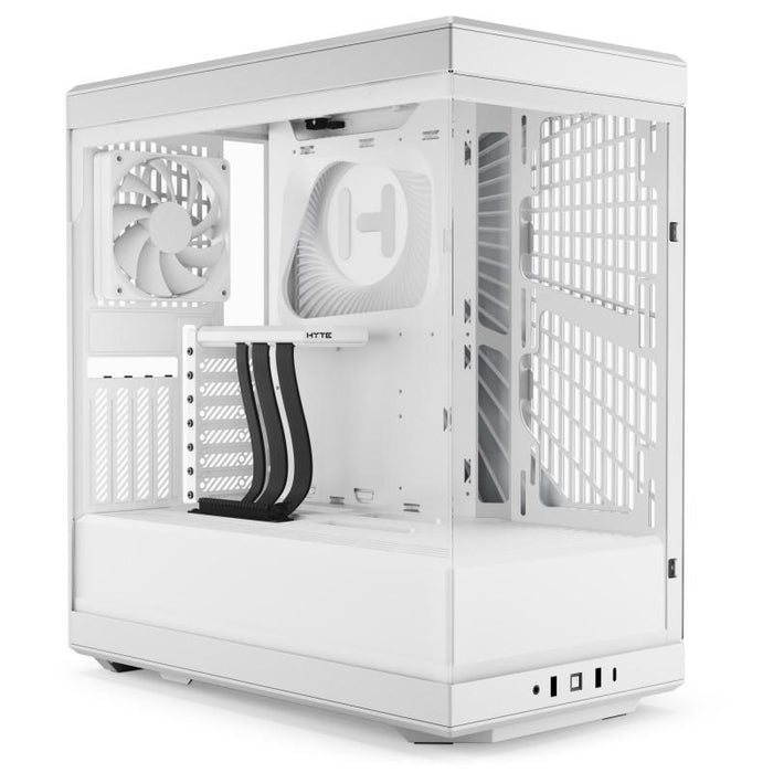 HYTE Y40 Tempered Glass Case, Mid-Tower, White