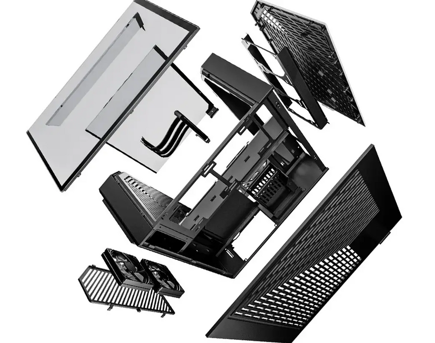 HYTE Y60 Tempered Glass Case, Mid-Tower, Black