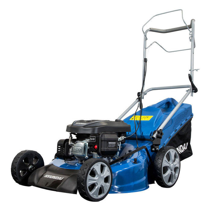 MOTORIZED SELF-PROPELLED MOWER HYUNDAI HYM 56 SP 175.0 cm3, 3.75 HP, MOWING WIDTH 55.00 cm, SELF-PROPELLED FUNCTION