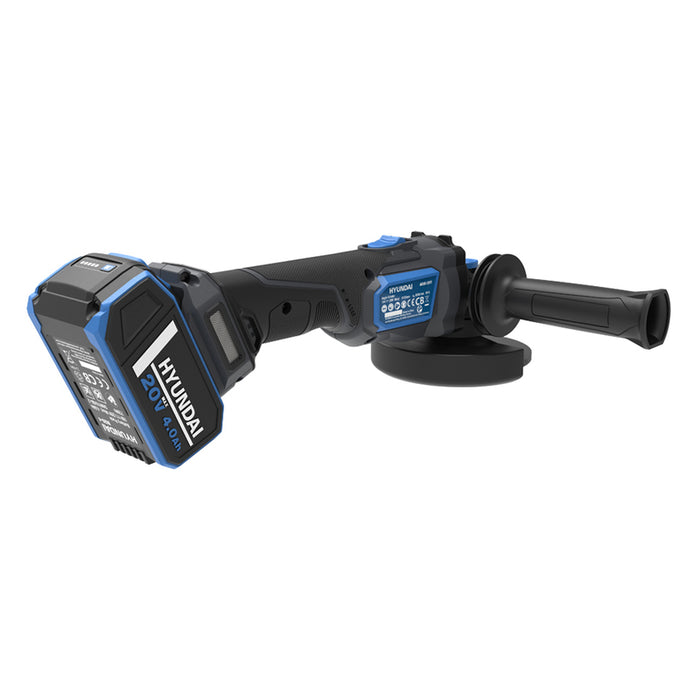 CORDLESS ANGLE GRINDER HYUNDAI AG20X-125FT 20 V, CASE, 125 mm, 4.00 Ah