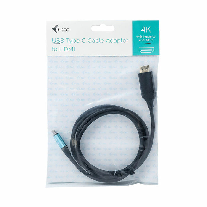 USB-C to HDMI Cable i-Tec C31CBLHDMI60HZ2M Black 2 m 4K Ultra HD